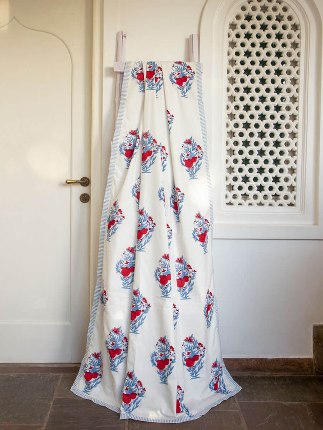 Pinar Block Printed Muslin Dohar - Pinklay