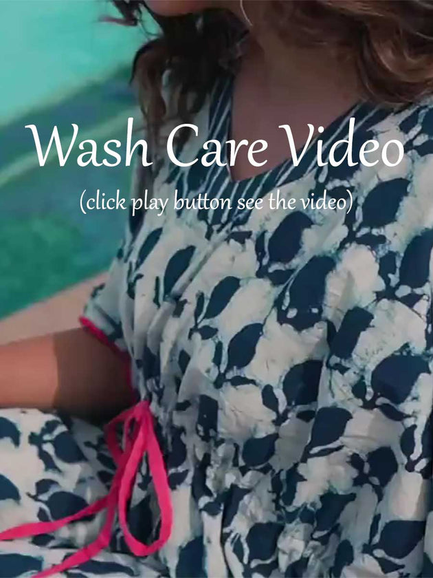 Pinklay Wash Care Guide for Indigo Clothing