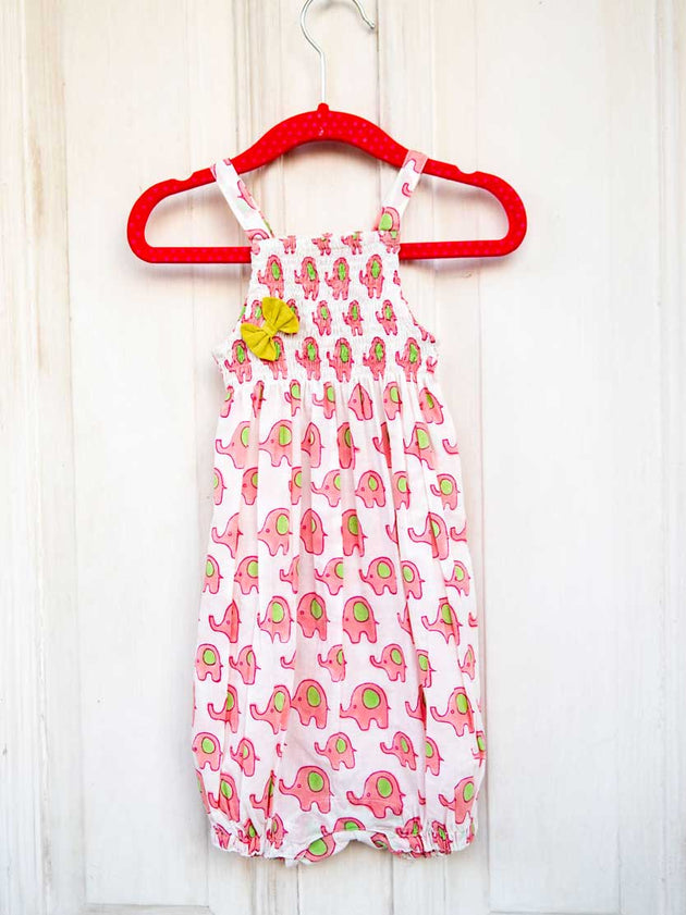 Appu Organic Cotton Romper - Pinklay