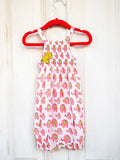 Appu Organic Cotton Romper - Pinklay