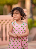 Anokhi Everyday Dress With Pocket - Pinklay