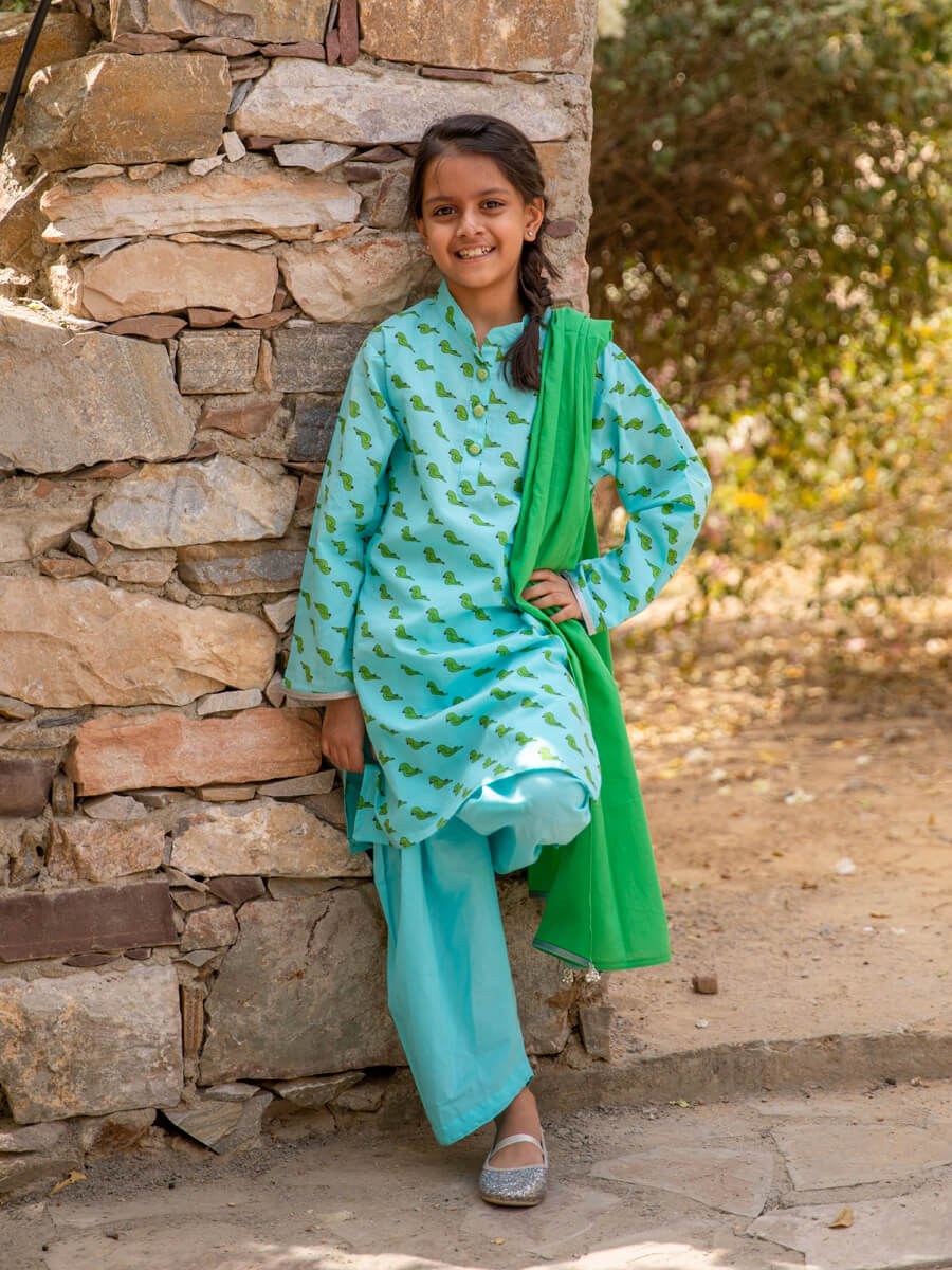 Set of Inaya Cotton Salwar Kameez Set