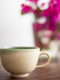 Heavenly Light Hand-Thrown Ceramic Cup - Pinklay
