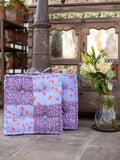 Lavender Fields Patchwork Floor Cushion - Pinklay