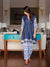 Napa Valley Silk Pintuck Kurta With Modal Silk Pants & Stole Set - Pinklay