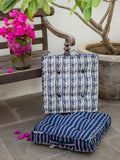 Night Sky Tufted Fabric Floor Cushions - Pinklay