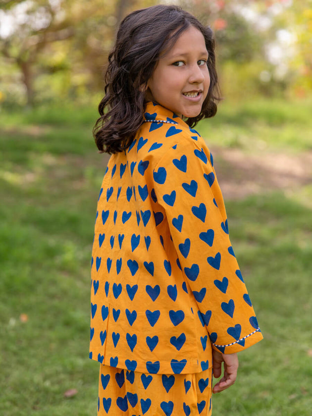 Sweet Dreams Organic Cotton Top & Pajama Set - Pinklay