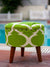 Rainforest Tufted Ottoman - Pinklay