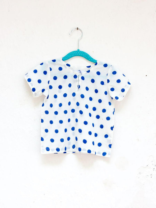 Polka Love Organic Cotton Top & Shorts Set - Pinklay