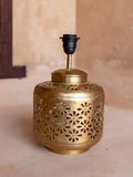 Pratap Cutwork Metal Lamp Base - Pinklay