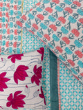 Sacred Lotus Organic Cotton Quilt - Pinklay