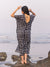 Maya Memsaab Black Modal Kaftan Dress