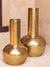 Set of 2 - Rumani Hammered Metal Vases | Pinklay