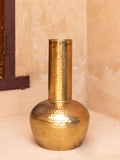 Aftab Hammered Metal Vase | Pinklay