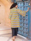 Safarnama Waterfall Reversible Cotton Shrug | Pinklay
