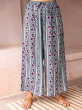 Floral Dream Modal Silk Palazzo | Pinklay