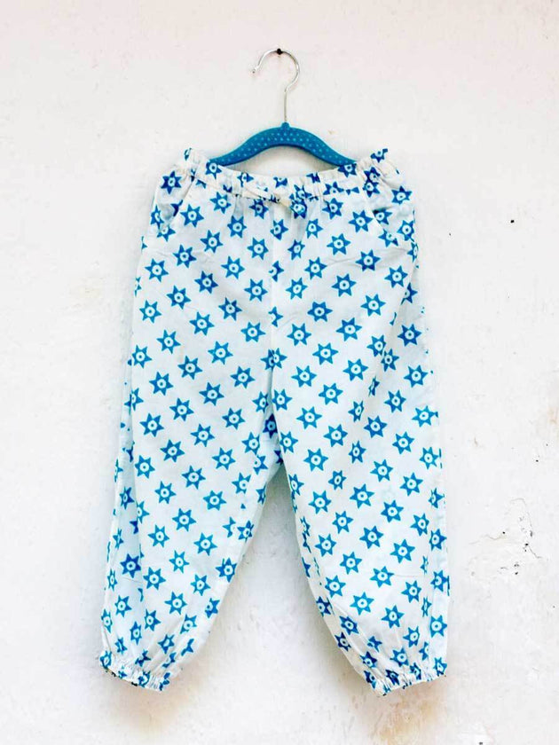 Starry Night Organic Cotton Comfort Pants - Pinklay