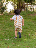 Tiny Cubs Organic Cotton Dungarees | Pinklay
