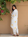Tuhina Cotton Long Kurta - Pinklay