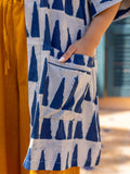 Tulum Dabu Hand Block Printed Cotton Kimono Jacket