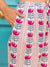 Pink Lotus Cotton Hand Block Printed Lantern Pants - Pinklay