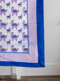 Hello Dino Organic Cotton Bedsheet - Pinklay