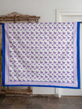 Hello Dino Organic Cotton Bedsheet - Pinklay