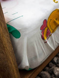 Bumblebee Cotton Cot/Crib Fitted Sheet - Pinklay