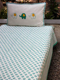 Appu Organic Cotton Bedsheet - Pinklay