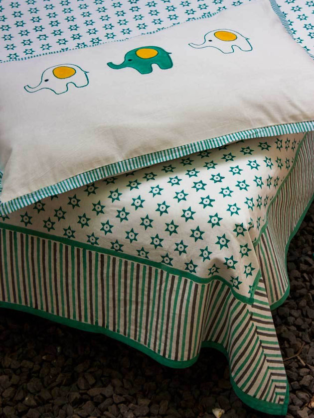 Appu Organic Cotton Bedsheet - Pinklay