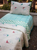Kite Organic Cotton Bedsheet - Pinklay