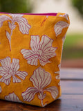 Yellow Peony Travel Case - Pinklay 
